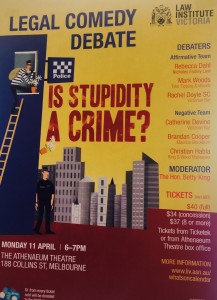 Legal Comedy Debate